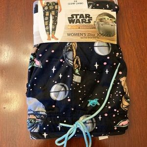 Disney Star Wars sleep joggers size 3X (22W-24W) with POCKETS